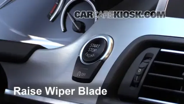 2014 BMW 650i xDrive Gran Coupe 4.4L V8 Turbo Balais essuie-glace avant Changer les balais des essuie-glace